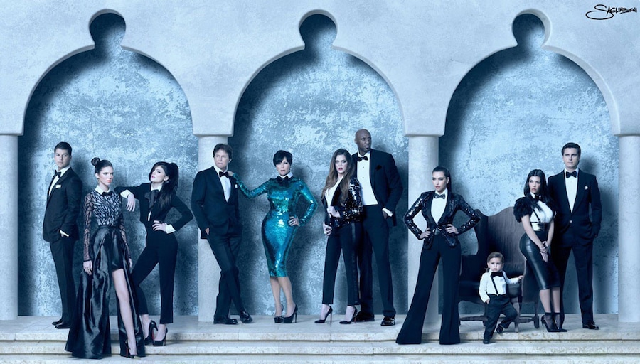 Kardashian Christmas Card Gallery